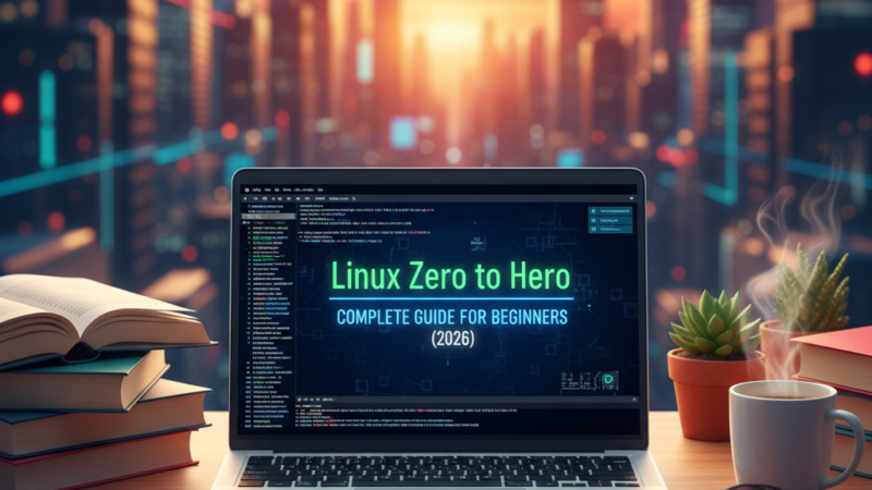Linux Zero to Hero – Complete Guide for Beginners (2026)