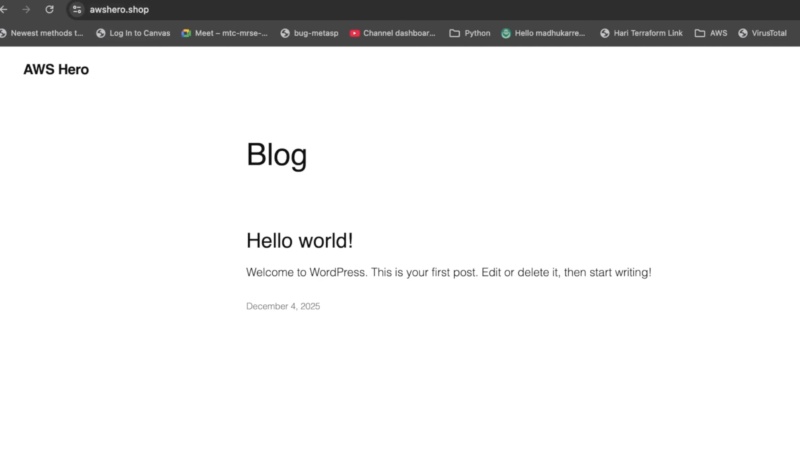 Deploy WordPress on AWS EC2 with ALB, Route 53 & SSL | Real-World AWS Architecture Guide