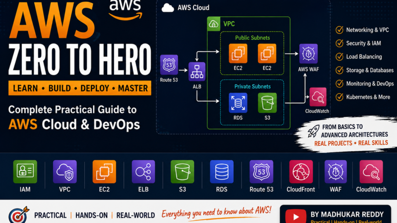 AWS Zero to Hero Series | Learn AWS Through Real-World Cloud & DevOps Projects
