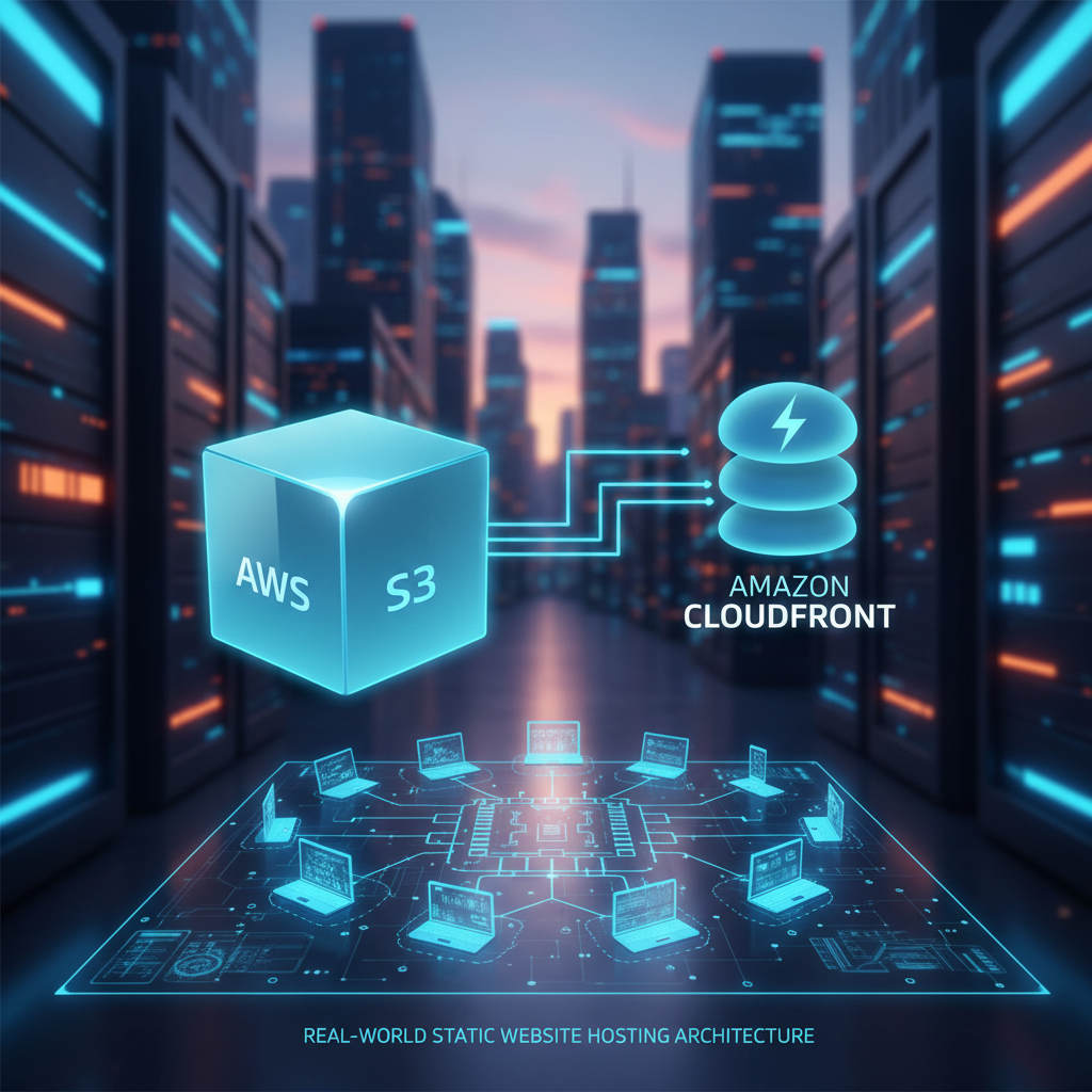 AWS S3 + CloudFront Setup Explained | Real-World Static Website Hosting Architecture