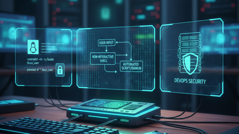 Linux User Setup & Non-Interactive Shell Explained | Real DevOps Security Practice